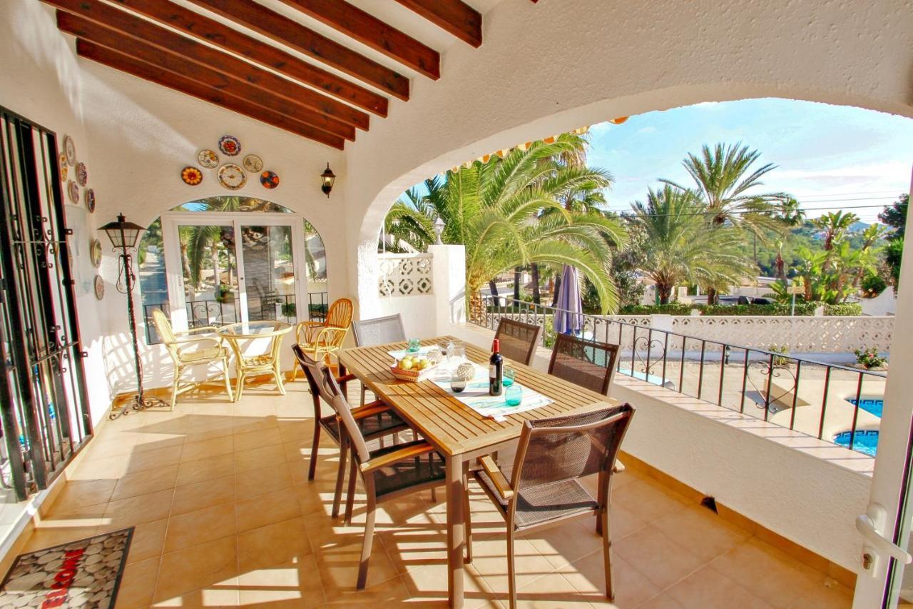 Paula-3 - Holiday Home With Private Swimming Pool In Moraira Exterior foto