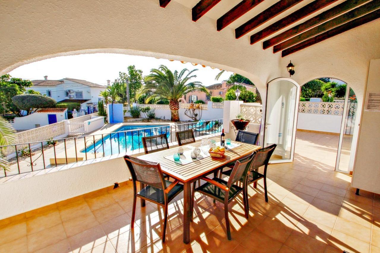 Paula-3 - Holiday Home With Private Swimming Pool In Moraira Exterior foto